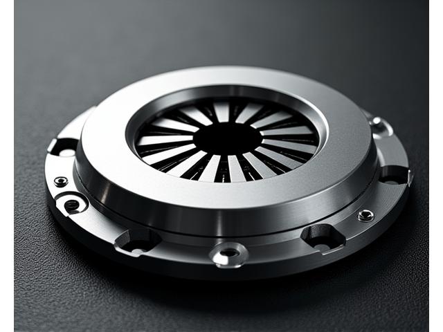 Image of a clutch plate and pressure plate